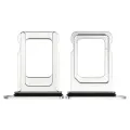 Single Sim Card Tray For iPhone 14 Pro / 14 Pro Max (Silver)
