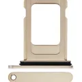 Single Sim Card Tray For iPhone 14 Pro / 14 Pro Max (Gold)