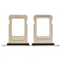 Single Sim Card Tray For iPhone 14 Pro / 14 Pro Max (Gold)