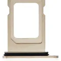 Single Sim Card Tray For iPhone 14 Pro / 14 Pro Max (Gold)