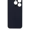 Back Glass With 3M Adhesive For iPhone 14 Pro (No Logo / Large Camera Hole) (Space Black)