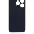 Back Glass With 3M Adhesive For iPhone 14 Pro (No Logo) (Large Camera Hole) (Silver)