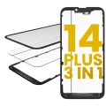 OCA Master 3-in-1 (скло з OCA встановленим + рамка) для iPhone 14 Plus