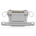 Charging Port Only For iPhone 14 Pro / 14 Pro Max (Silver) (10 Pack)