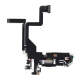 Charging Port Flex Cable For iPhone 14 Pro (Aftermarket Plus) (Space Black)