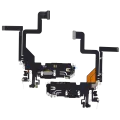 Charging Port Flex Cable For iPhone 14 Pro (Aftermarket Plus) (Space Black)