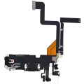 Charging Port Flex Cable For iPhone 14 Pro (Aftermarket Plus) (Space Black)