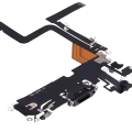 Charging Port Flex Cable For iPhone 14 Pro (Aftermarket Plus) (Space Black)