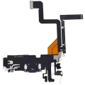 Charging Port Flex Cable For iPhone 14 Pro (Aftermarket Plus) (Deep Purple)