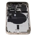 Back Housing W/ Small Parts For iPhone 14 Pro (US Version) (Used OEM Pull: Grade C) (Gold)