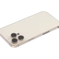 Back Housing W/ Small Parts For iPhone 14 Pro Max (US Version) (Used OEM Pull: Grade B) (Gold)