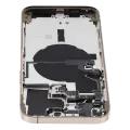 Back Housing W/ Small Parts For iPhone 14 Pro Max (US Version) (Used OEM Pull: Grade B) (Gold)