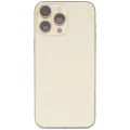 Back Housing W/ Small Parts For iPhone 14 Pro Max (US Version) (Used OEM Pull: Grade C) (Gold)
