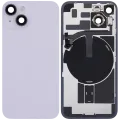 Back Glass w/ MagSafe Magnet & NFC & Flashlight Flex For iPhone14  (Aftermarket)  (No Logo) (Purple)