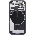Back Glass w/ MagSafe Magnet & NFC & Flashlight Flex For iPhone 14 (Aftermarket)  (No Logo) (Red)