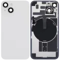 Back Glass w/ MagSafe Magnet & NFC & Flashlight Flex For iPhone 14 (Aftermarket) (No Logo) (Starlight)