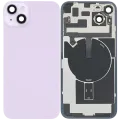 Back Glass w/ MagSafe Magnet & NFC & Flashlight Flex For iPhone 14 Plus (Aftermarket) (No Logo) (Purple)