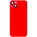 Back Glass w/ MagSafe Magnet & NFC & Flashlight Flex For iPhone 14 Plus (Aftermarket) (No Logo) (Red)