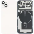 Back Glass w/ MagSafe Magnet & NFC & Flashlight Flex For iPhone 14 Plus (Aftermarket) (No Logo) (Starlight)