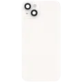 Back Glass w/ MagSafe Magnet & NFC & Flashlight Flex For iPhone 14 Plus (Aftermarket) (No Logo) (Starlight)
