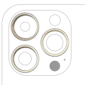 Back Camera Bezel Ring Only For iPhone 14 Pro / 14 Pro Max (Gold) (3 Piece Set)