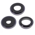 Back Camera Lens With Bracket & Bezel For iPhone 14 Pro / 14 Pro Max (3 Piece Set) (Premium) (Deep Purple)