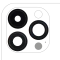 Back Camera Lens With Bracket & Bezel For iPhone 14 Pro / 14 Pro Max (3 Piece Set) (Premium) (Space Black)