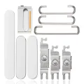 Hard Buttons (Power / Volume / Switch) For iPhone 14 Pro / 14 Pro Max (Silver)
