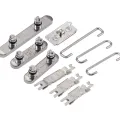 Hard Buttons (Power / Volume / Switch) For iPhone 14 Pro / 14 Pro Max (Silver)