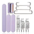 Hard Buttons (Power / Volume / Switch) For iPhone 14 Pro / 14 Pro Max (Deep Purple)