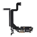 Charging Port Flex Cable For iPhone 14 Pro Max (Premium) (Gold)