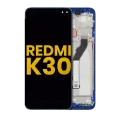 LCD Assembly With Frame For Xiaomi Redmi K30 5G (Refurbished) (Blue)