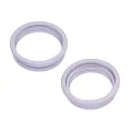 Back Camera Bezel Ring Only For iPhone 14 / 14 Plus (Purple) (2 Piece Set)
