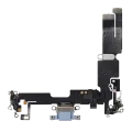 Charging Port Flex Cable For iPhone 14 Plus (Premium) (Blue)