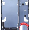 Mid-Frame Housing W/ Small Parts For iPhone 14 (US Version) (Used OEM Pull: Grade A) (Blue)