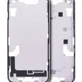 Mid-Frame Housing W/ Small Parts For iPhone 14 (US Version) (Used OEM Pull: Grade A) (Purple)