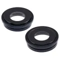 Back Camera Lens With Bracket & Bezel For iPhone 14 / 14 Plus (2 Piece Set) (Premium) (Midnight)