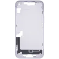 Mid-Frame Housing W/ Small Parts For iPhone 14 Plus (US Version) (Used OEM Pull: Grade B) (Purple)