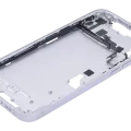Mid-Frame Housing W/ Small Parts For iPhone 14 Plus (US Version) (Used OEM Pull: Grade B) (Purple)