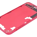 Mid-Frame Housing W/ Small Parts For iPhone 14 Plus (US Version) (Used OEM Pull: Grade A) (Red)