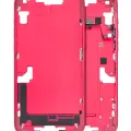 Mid-Frame Housing W/ Small Parts For iPhone 14 Plus (US Version) (Used OEM Pull: Grade A) (Red)