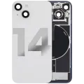 Заднє скло з магнітом MagSafe, NFC і шлейфом спалаху для iPhone 14 (Used OEM Pull: Grade B) (Starlight)