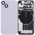 Заднє скло з магнітом MagSafe, NFC і шлейфом спалаху для iPhone 14 (Used OEM Pull: Grade B) (фіолетовий)