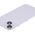 Заднє скло з магнітом MagSafe, NFC і шлейфом спалаху для iPhone 14 (Used OEM Pull: Grade B) (фіолетовий)