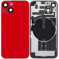 Back Glass w/ MagSafe Magnet & NFC & Flashlight Flex For iPhone 14 (Used OEM Pull: Grade B) (Red)