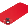 Back Glass w/ MagSafe Magnet & NFC & Flashlight Flex For iPhone 14 (Used OEM Pull: Grade B) (Red)