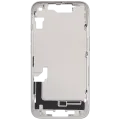 Mid-Frame Housing W/ Small Parts For iPhone 14 (US Version) (Used OEM Pull: Grade B) (Starlight)