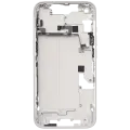 Mid-Frame Housing W/ Small Parts For iPhone 14 (US Version) (Used OEM Pull: Grade B) (Starlight)