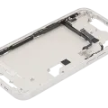 Mid-Frame Housing W/ Small Parts For iPhone 14 (US Version) (Used OEM Pull: Grade B) (Starlight)