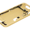 Mid-Frame Housing W/ Small Parts For iPhone 14 (US Version) (Used OEM Pull: Grade B) (Yellow)